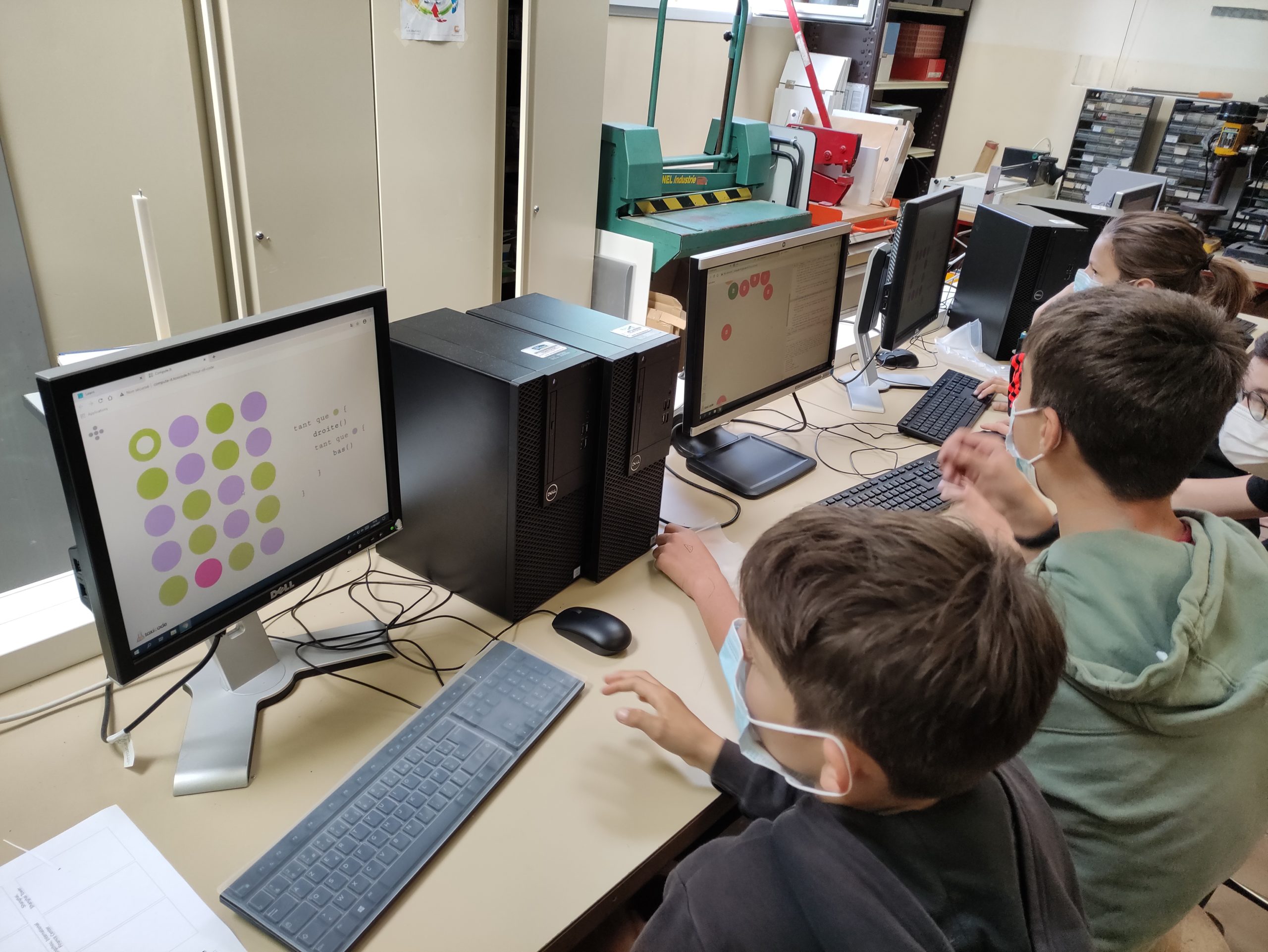 Programmation en cours de technologie  Collège privé Notre Dame La Maine