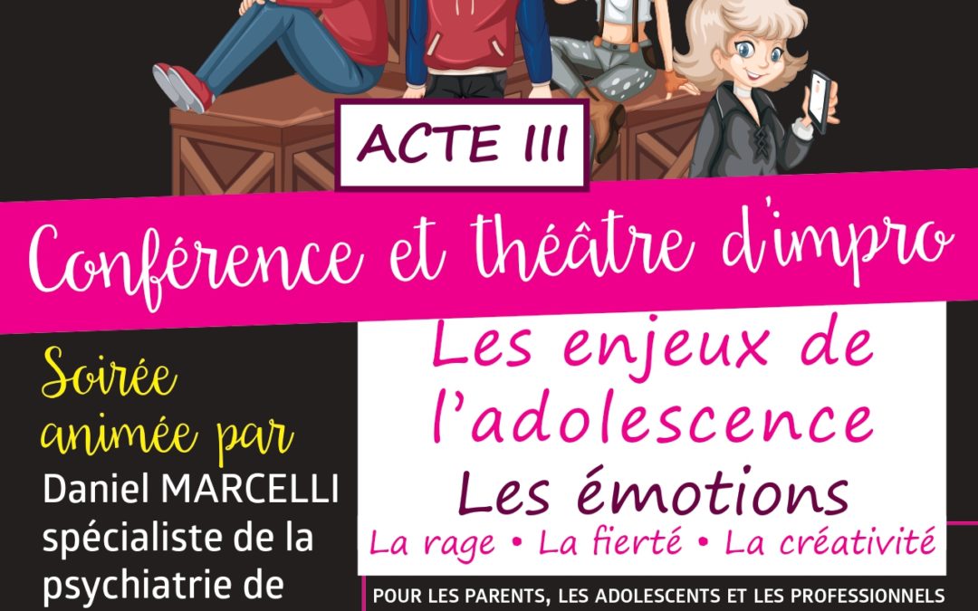 Conférence : les enjeux de l’adolescence