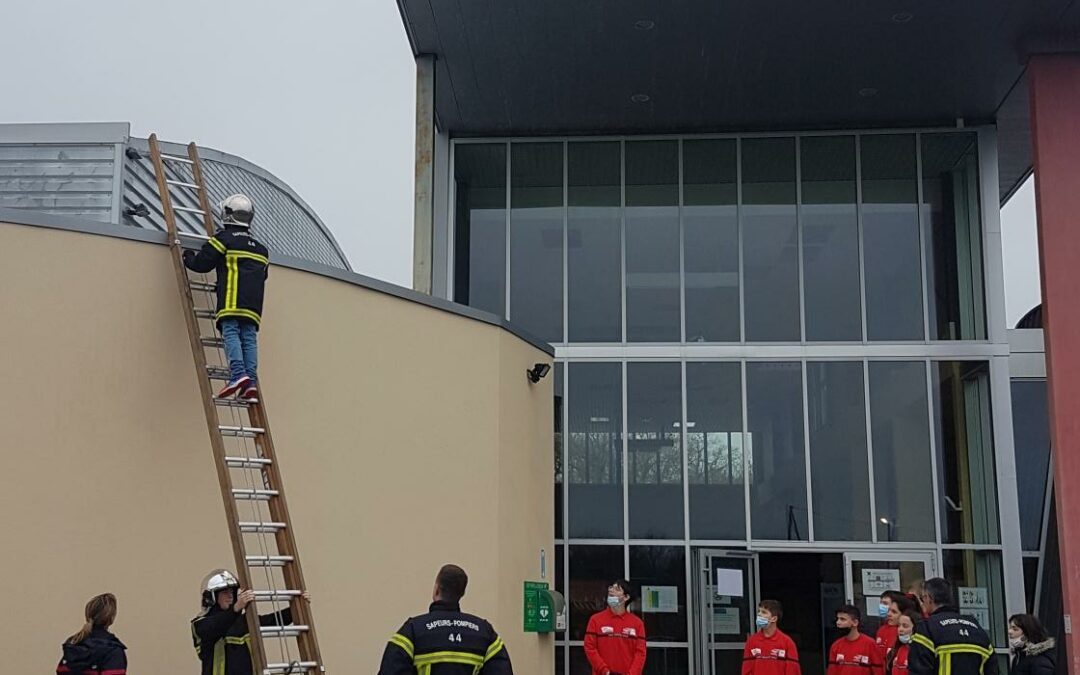 Travail en hauteur des cadets 4ème