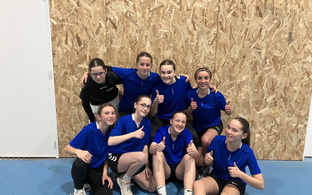 Victoire des minimes filles en trisport